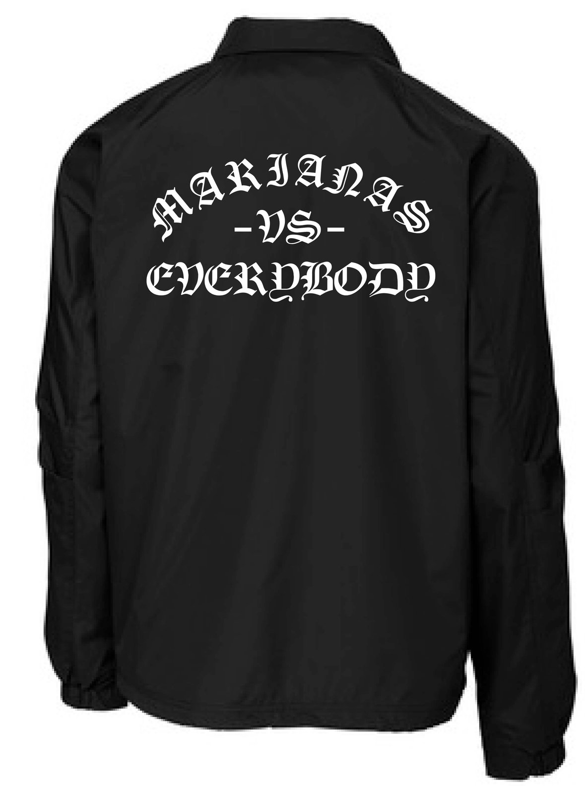 MVE Coach Jacket - Black/White | All Nesian Division
